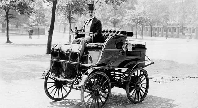 İlk Elektrikli Araba 1884 Thomas Parker