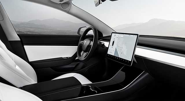 Tesla Model 3 İç Dizayn