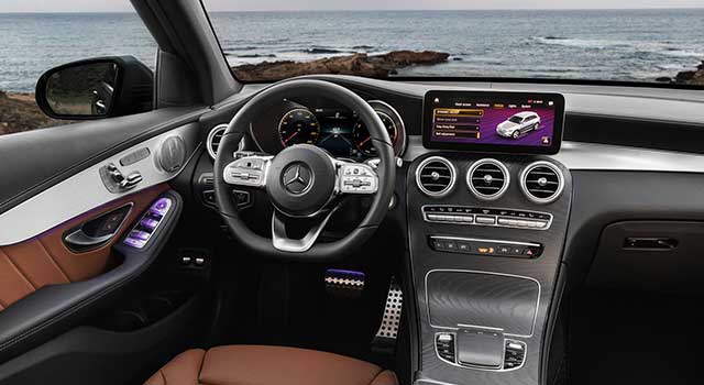 Yeni Mercedes-Benz GLC Sürücü Konsol