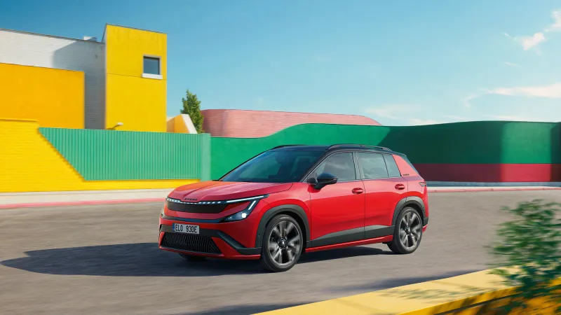 Škoda Epiq Sportline önden üç çeyrek görünüm