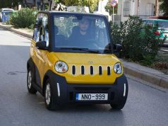Yunanistan’ın İlk Elektrikli Otomobili Yollarda Yunanistan'ın İlk Elektrikli Otomobili Yollarda